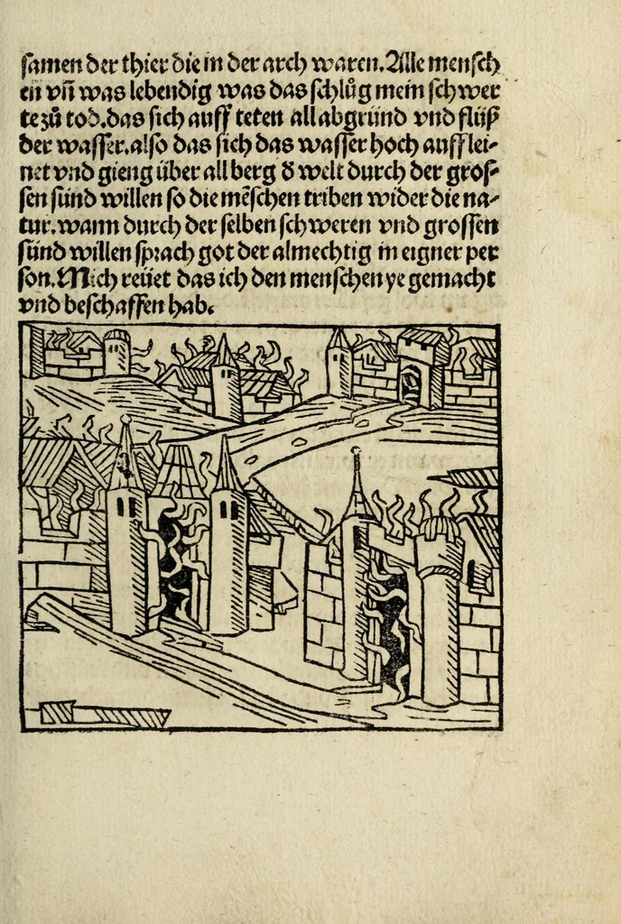 An illustration from Ein loblich büchlin von der Gmachelschafft so sich zwischen Got vn[d] der sele gar nuutzlich vnd fruchtperlichen zelessen ist, leaf 63