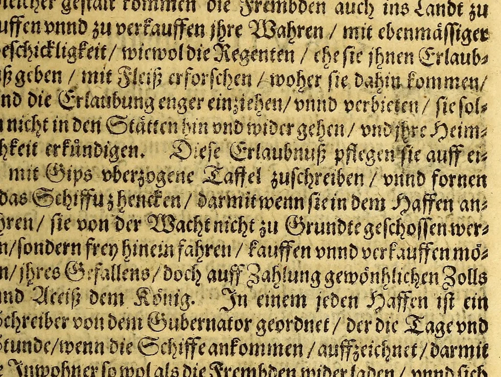 An illustration from Ein neuwe, kurtze, doch warhafftige Beschreibung dess gar grossmächtigen weitbegriffenen, bisshero vnbekandten Königreichs China: seiner fünffzehen gewaltigen Prouincien ..., 1589, leaf 119