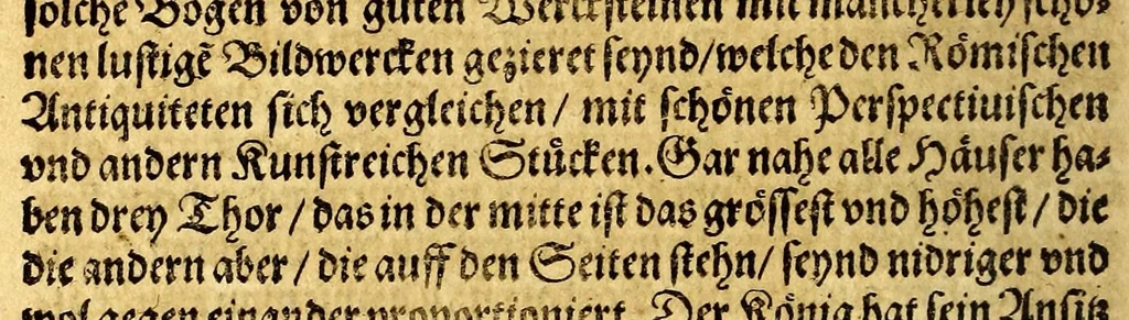 An illustration from Ein neuwe, kurtze, doch warhafftige Beschreibung dess gar grossmächtigen weitbegriffenen, bisshero vnbekandten Königreichs China: seiner fünffzehen gewaltigen Prouincien ..., 1589, leaf 44