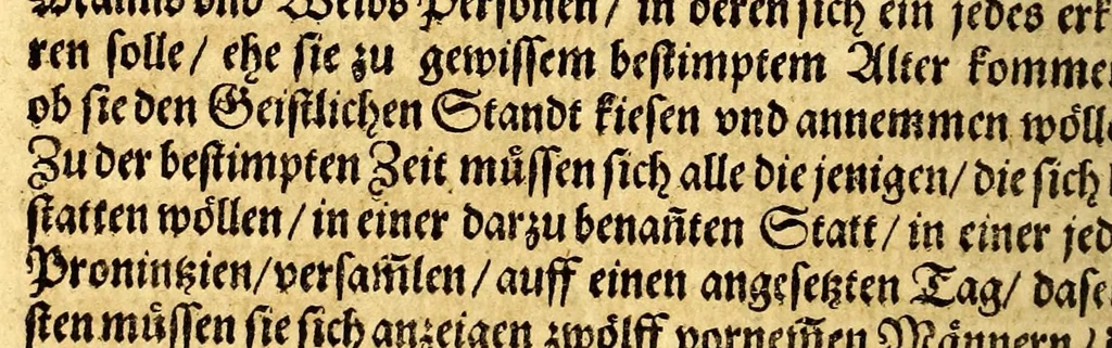 An illustration from Ein neuwe, kurtze, doch warhafftige Beschreibung dess gar grossmächtigen weitbegriffenen, bisshero vnbekandten Königreichs China: seiner fünffzehen gewaltigen Prouincien ..., 1589, leaf 84