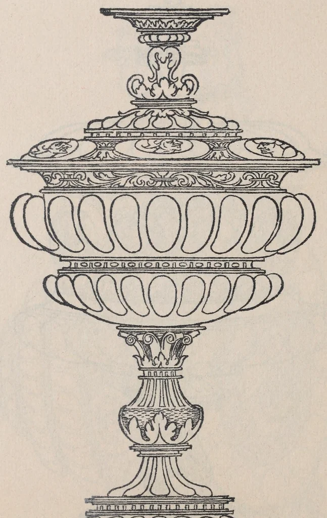 An illustration from Ein new Kunst-Büchlein; a book of ornamental designs for goldsmiths, 1897, leaf 20