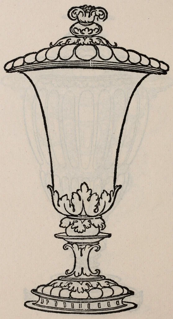 An illustration from Ein new Kunst-Büchlein; a book of ornamental designs for goldsmiths, 1897, leaf 40
