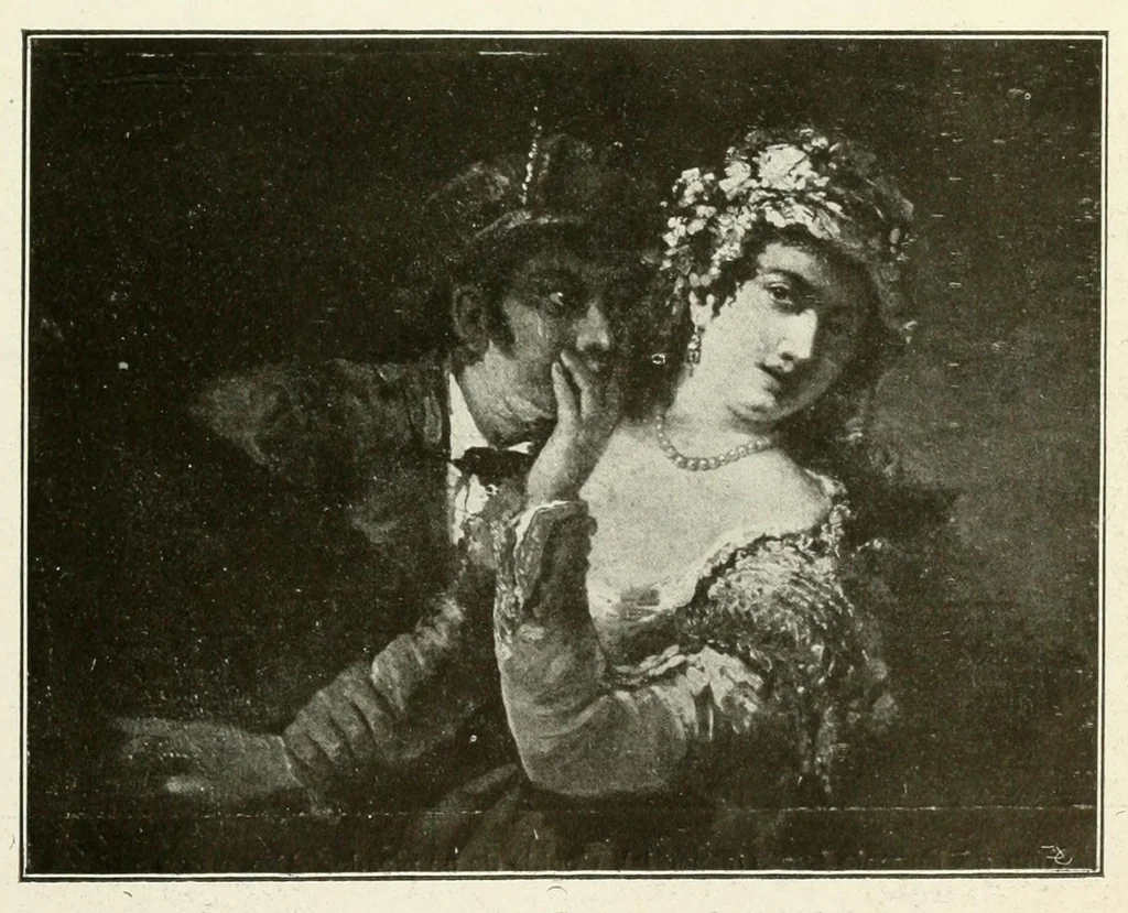 An illustration from El Arte en la tauromaquia : catálogo de la exposición, 1918, leaf 107