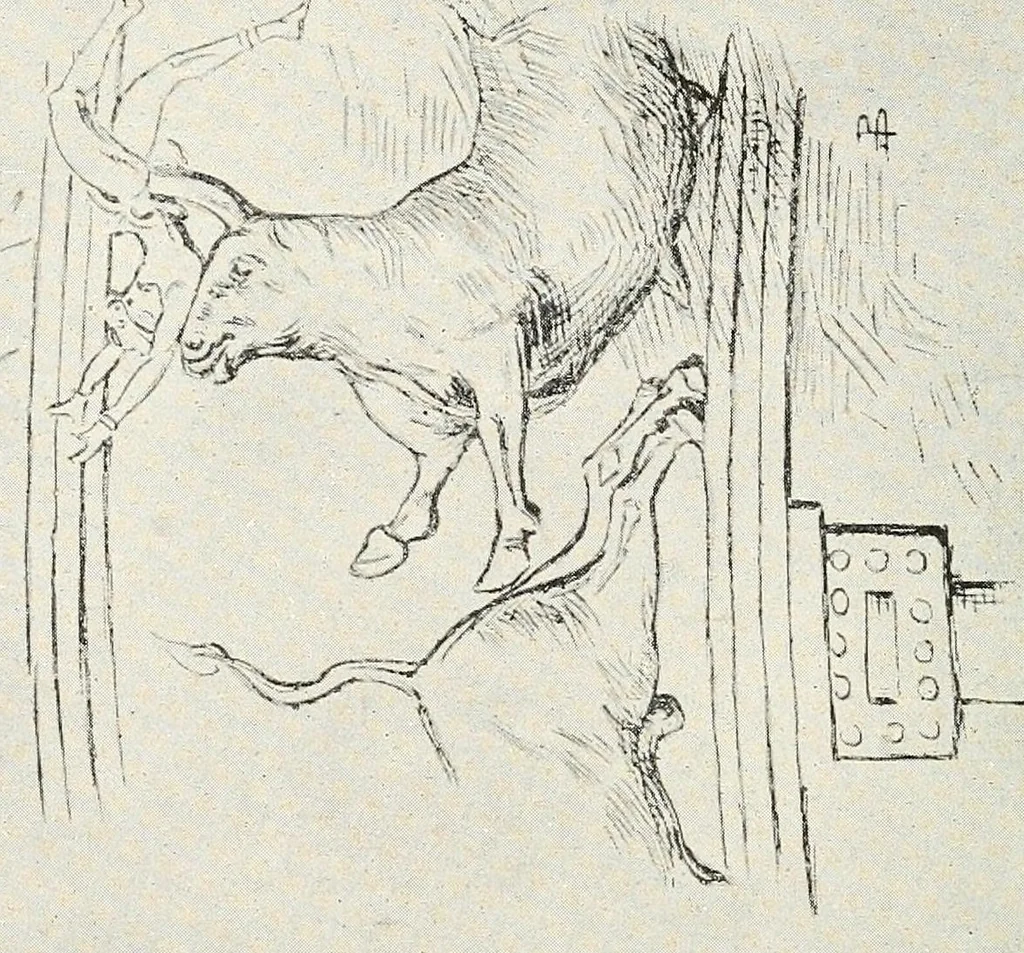 An illustration from El Arte en la tauromaquia : catálogo de la exposición, 1918, leaf 88