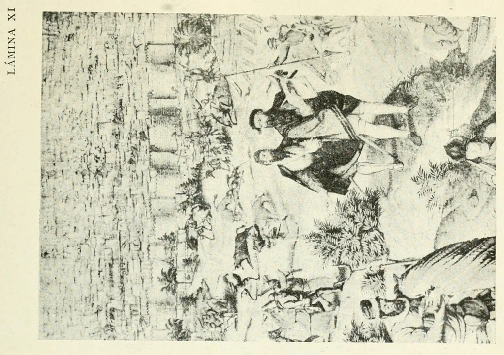An illustration from El Arte en la tauromaquia : catálogo de la exposición, 1918, leaf 95