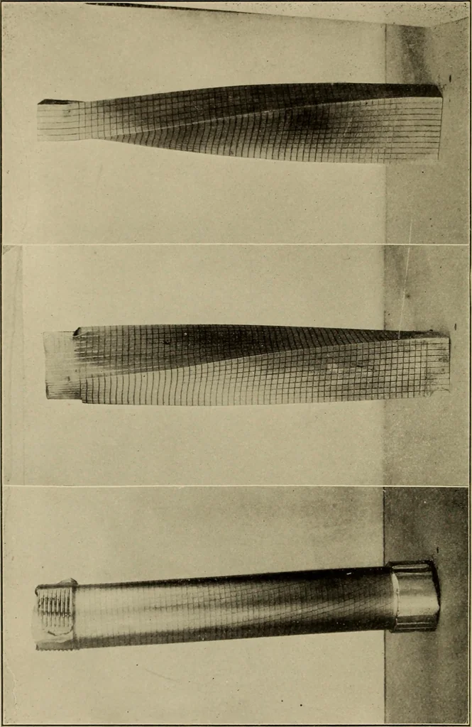 An illustration from The elasticity and resistance of the materials of engineering, 1915, leaf 215