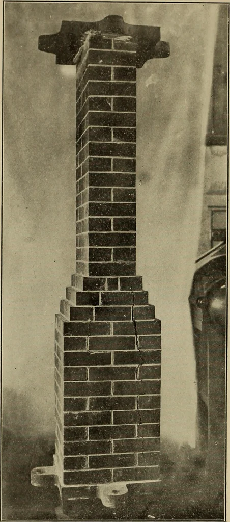 An illustration from The elasticity and resistance of the materials of engineering, 1915, leaf 461