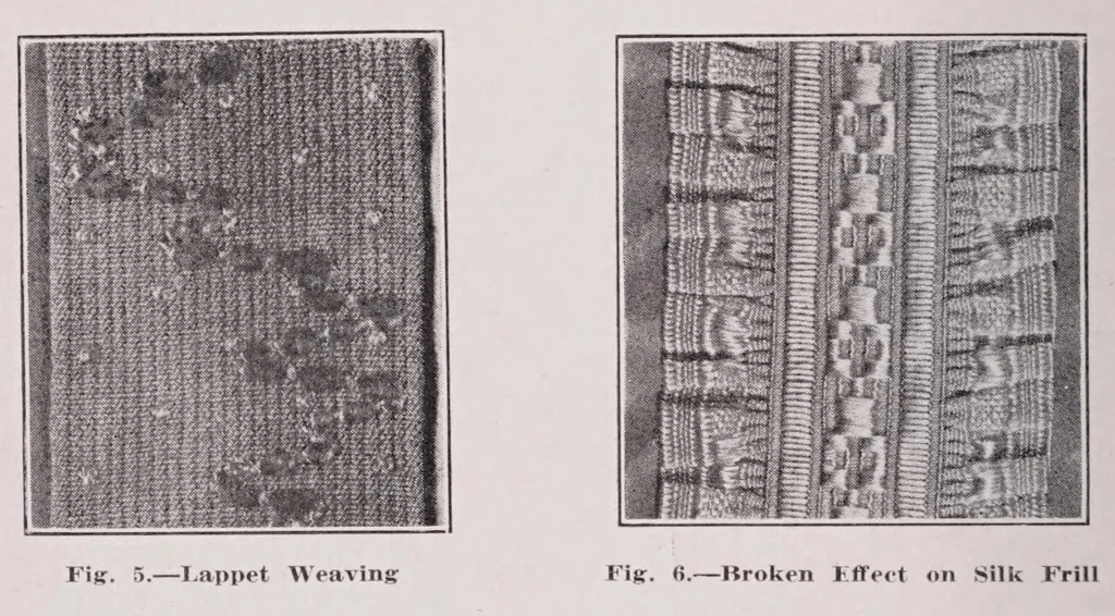 An illustration from Elastic and non-elastic narrow fabrics, 1923, leaf 50