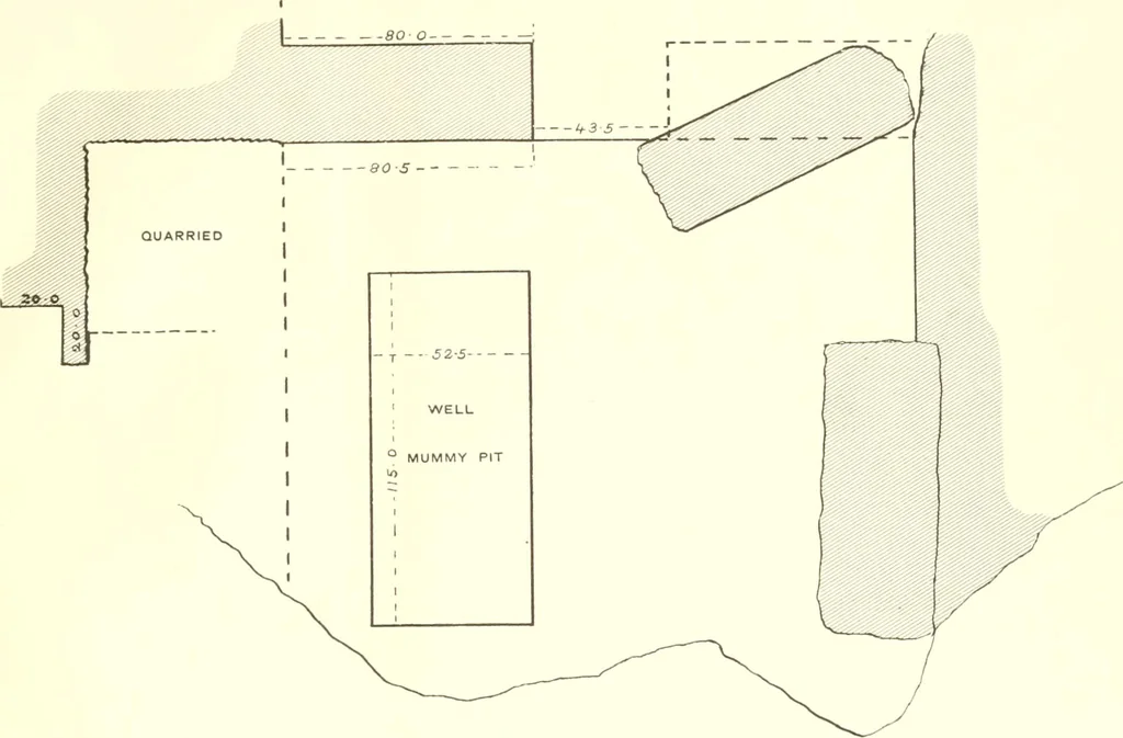 An illustration from El Bersheh, 1893, leaf 101