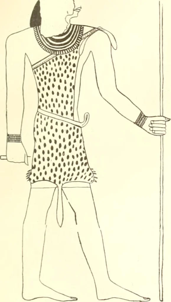 An illustration from El Bersheh, 1893, leaf 113