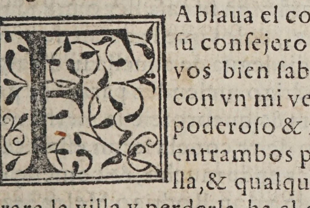 An illustration from El Conde Lvcanor : Compuesto por el excelentissimo principe Don Iuan Manuel ... Dirigido por Gonçalo de Argote y de Molina, al ... Seņor Don Pedro Manvel .., 1575, leaf 209