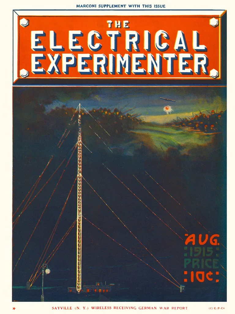 An illustration from Electrical Experimenter 1915-08, 1915, leaf 0