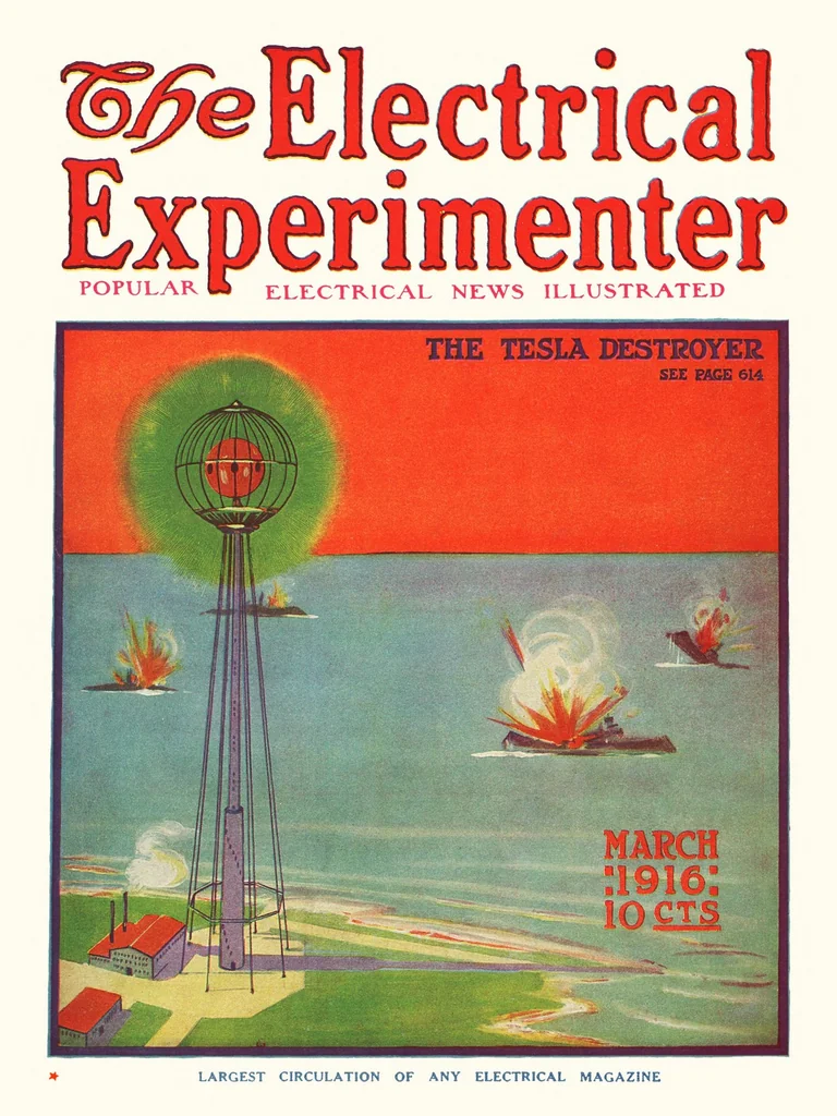An illustration from Electrical Experimenter 1916-03, 1916, leaf 0