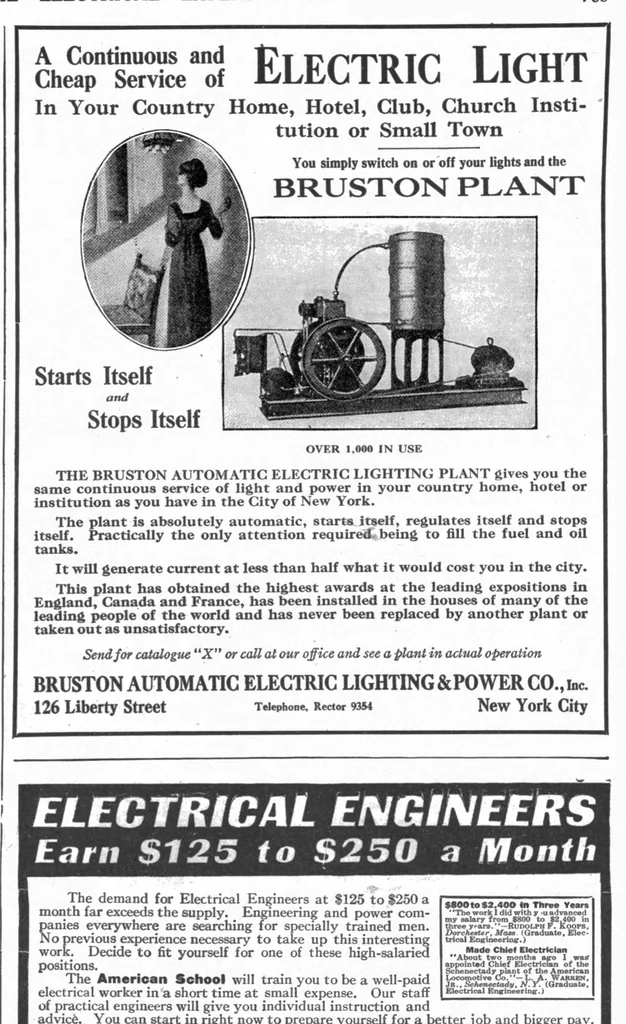 An illustration from Electrical Experimenter 1916-04, 1916, leaf 62