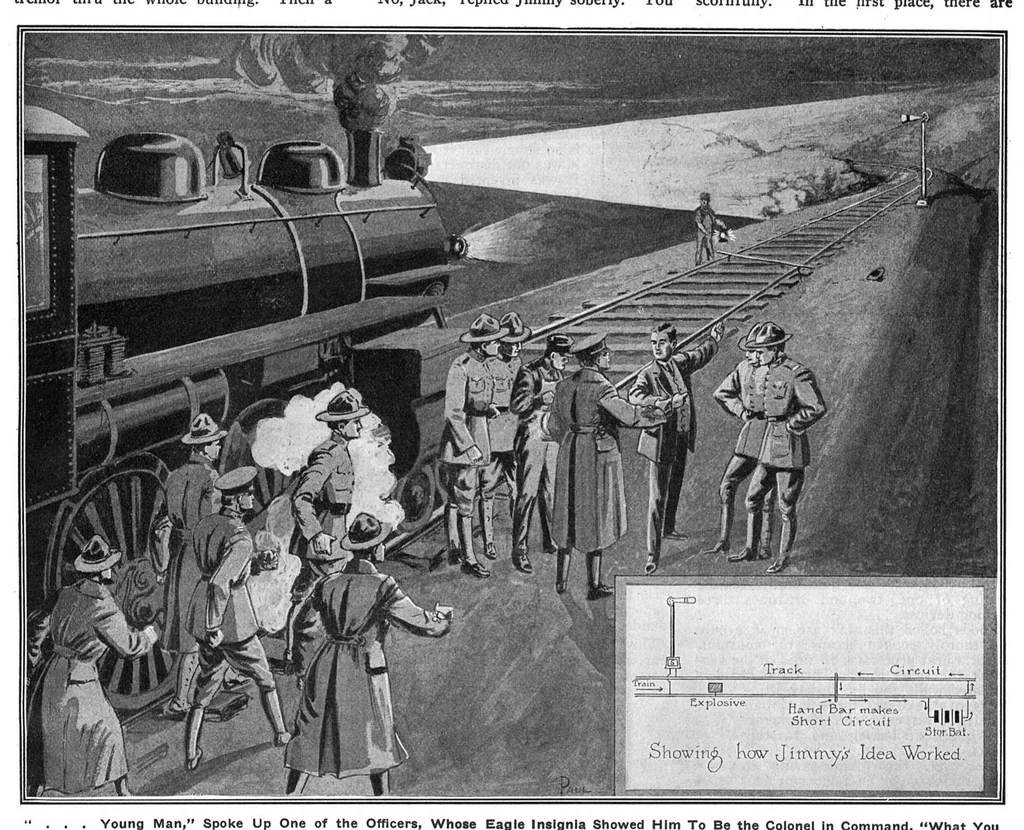 An illustration from Electrical Experimenter 1918-02, 1918, leaf 23