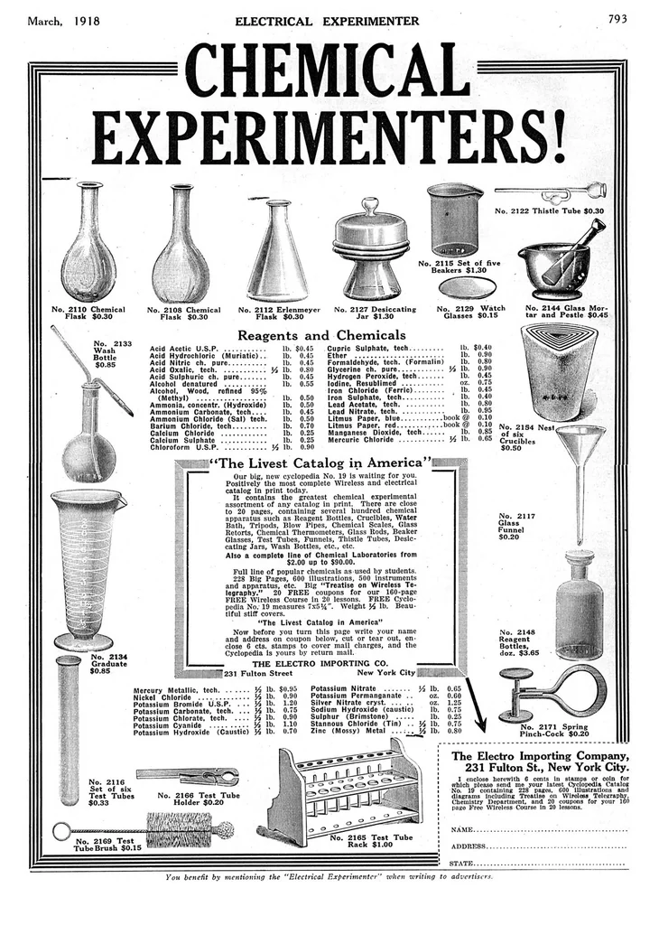 An illustration from Electrical Experimenter 1918-03, 1918, leaf 58