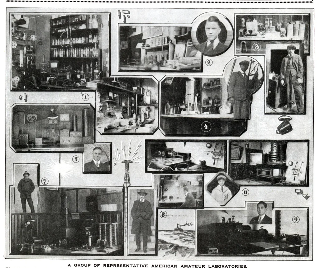 An illustration from Electrical Experimenter 1918-07, 1918, leaf 44