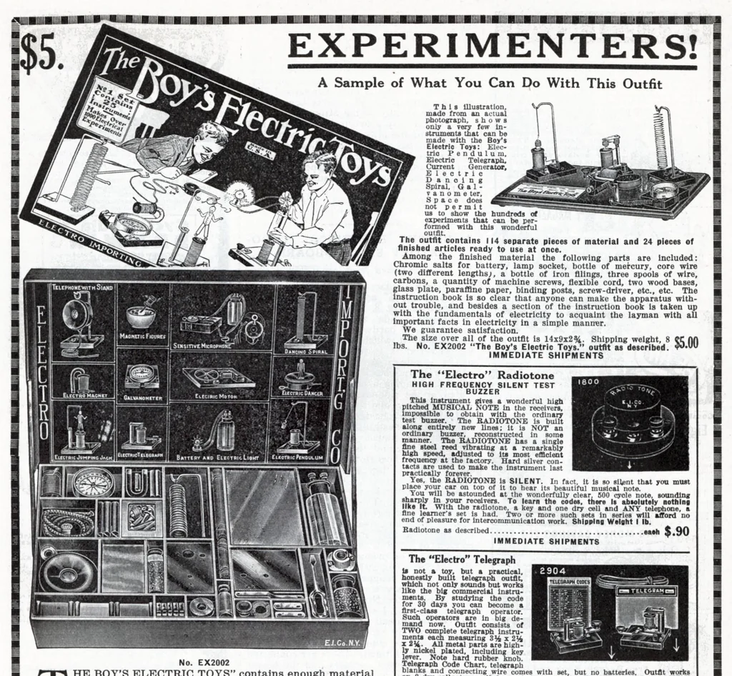 An illustration from Electrical Experimenter 1919-02, 1919, leaf 75