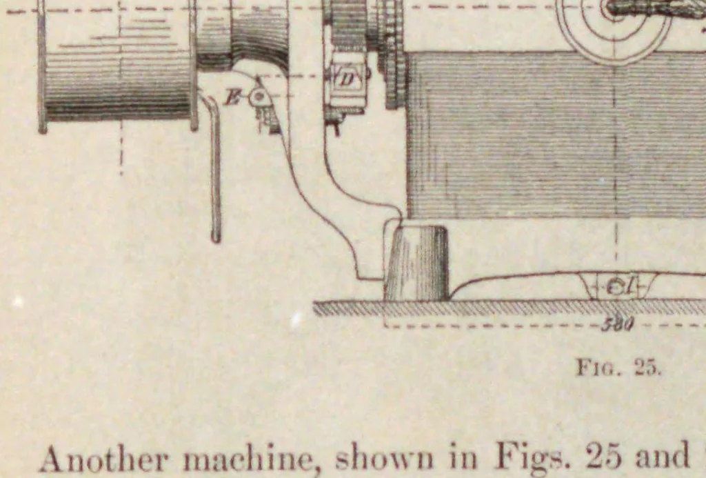 An illustration from Electrical appliances of the present day; being a report on the Paris Electrical Exhibition of 1881, 1884, leaf 41