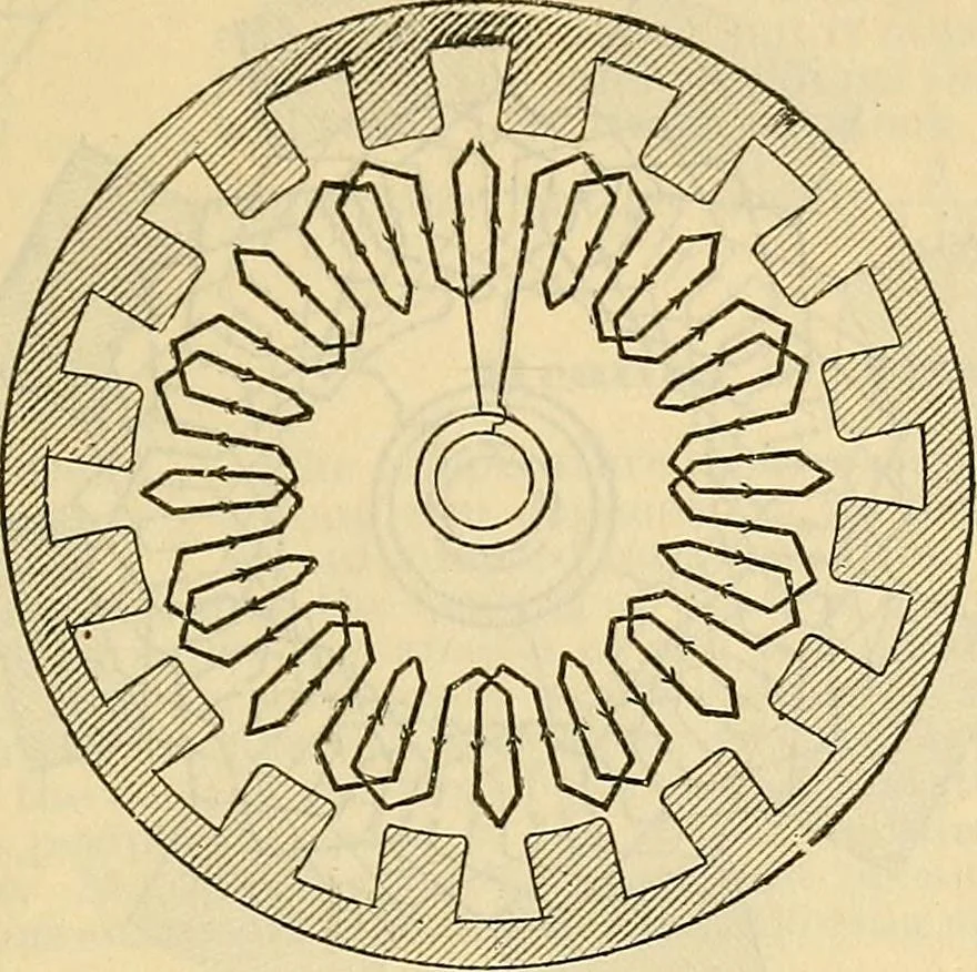 An illustration from Electrical engineer's pocket-book: a hand-book of useful data for electricians and electrical engineers, 1901, leaf 274