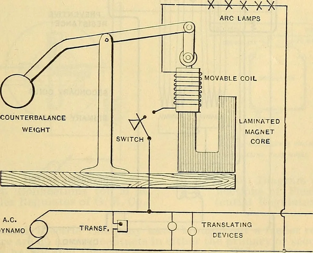 An illustration from Electrical engineer's pocket-book: a hand-book of useful data for electricians and electrical engineers, 1901, leaf 374