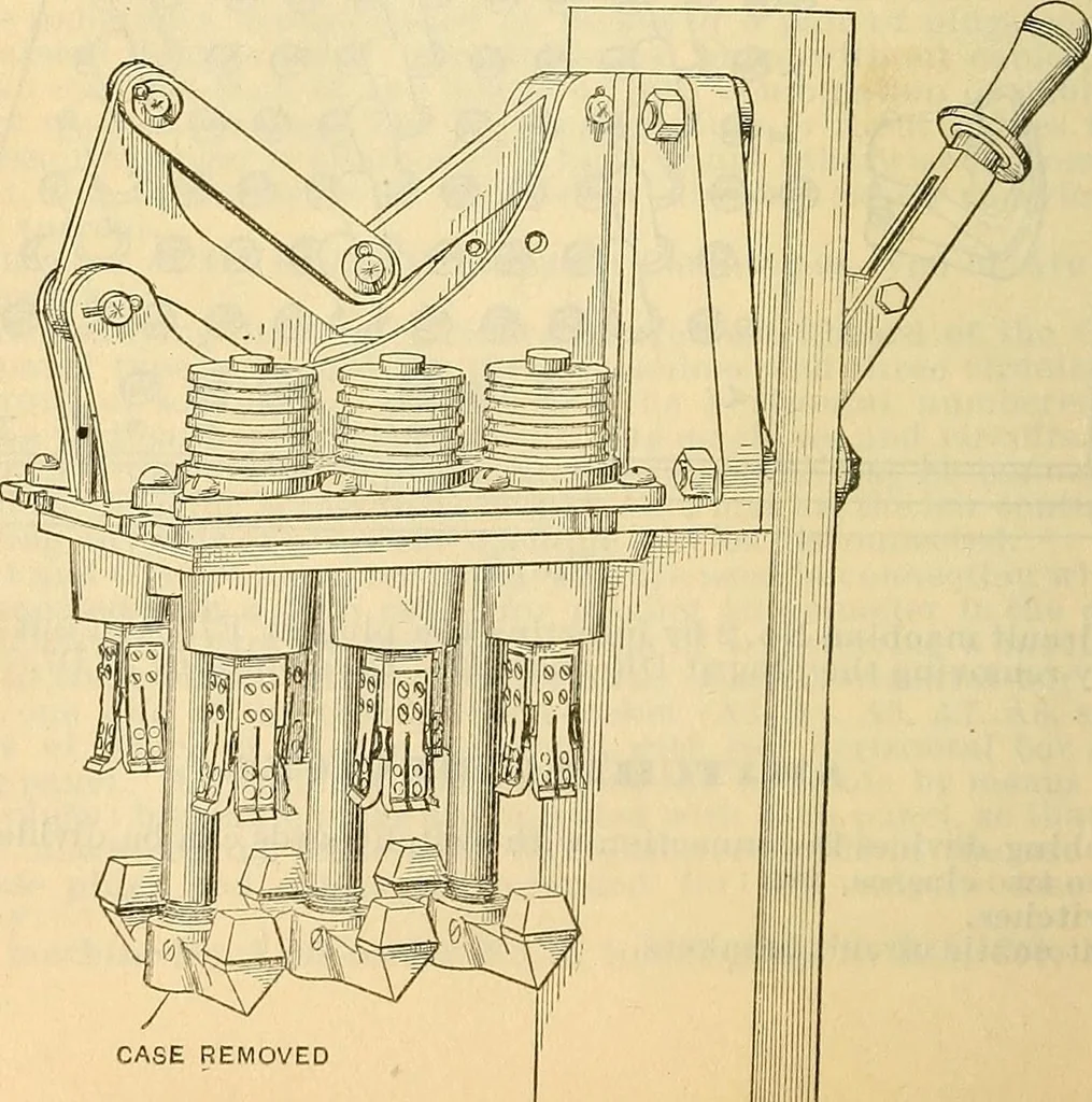 An illustration from Electrical engineer's pocket-book: a hand-book of useful data for electricians and electrical engineers, 1901, leaf 607