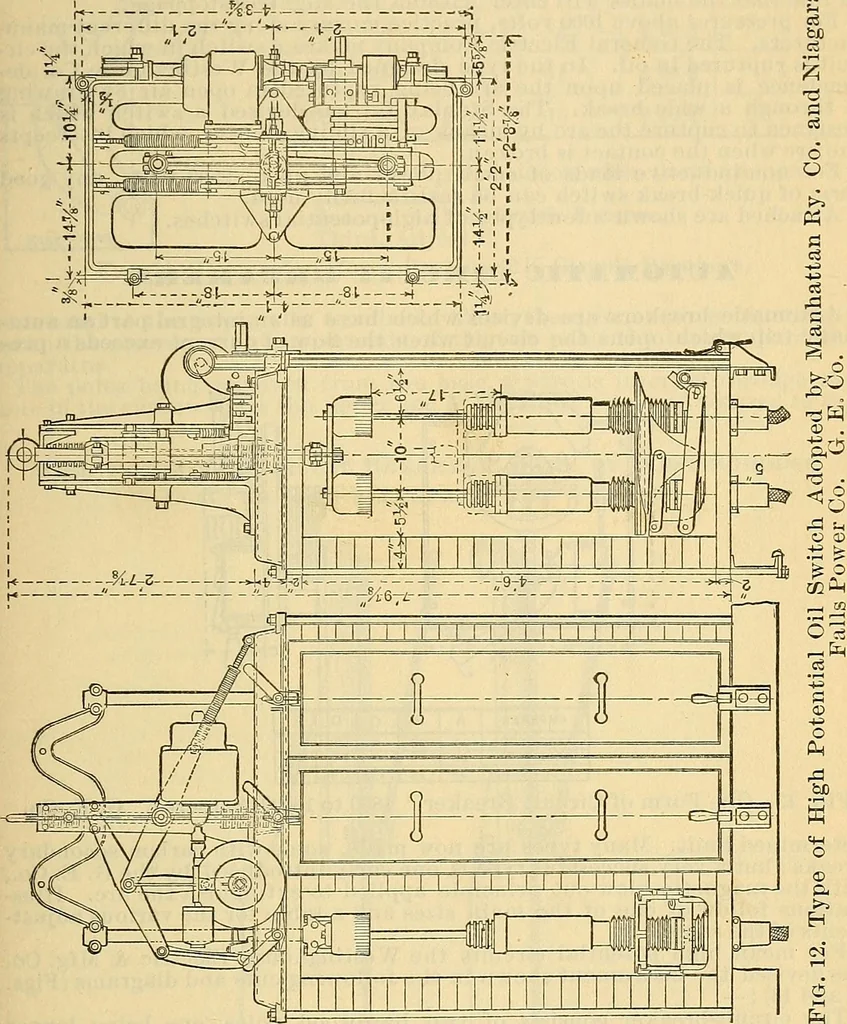 An illustration from Electrical engineer's pocket-book: a hand-book of useful data for electricians and electrical engineers, 1901, leaf 608