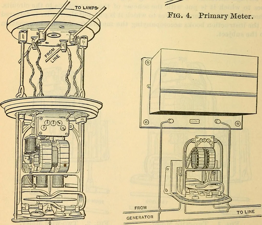 An illustration from Electrical engineer's pocket-book: a hand-book of useful data for electricians and electrical engineers, 1901, leaf 629