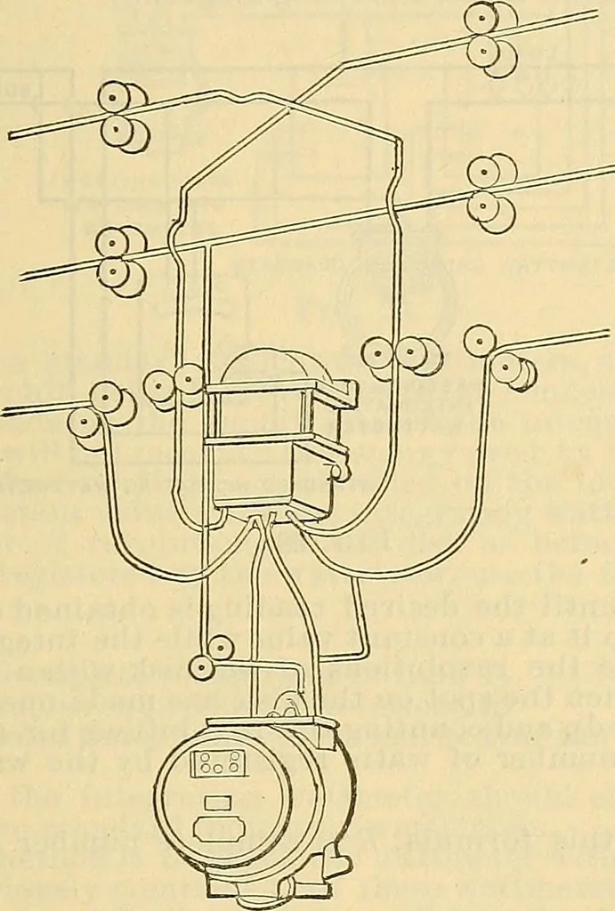 An illustration from Electrical engineer's pocket-book: a hand-book of useful data for electricians and electrical engineers, 1901, leaf 638