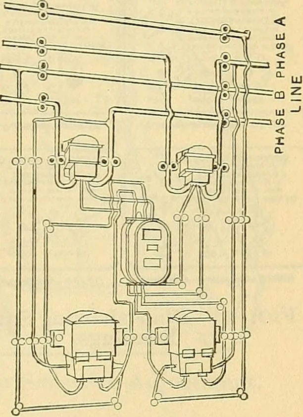 An illustration from Electrical engineer's pocket-book: a hand-book of useful data for electricians and electrical engineers, 1901, leaf 644