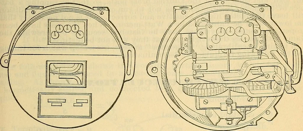 An illustration from Electrical engineer's pocket-book: a hand-book of useful data for electricians and electrical engineers, 1901, leaf 646