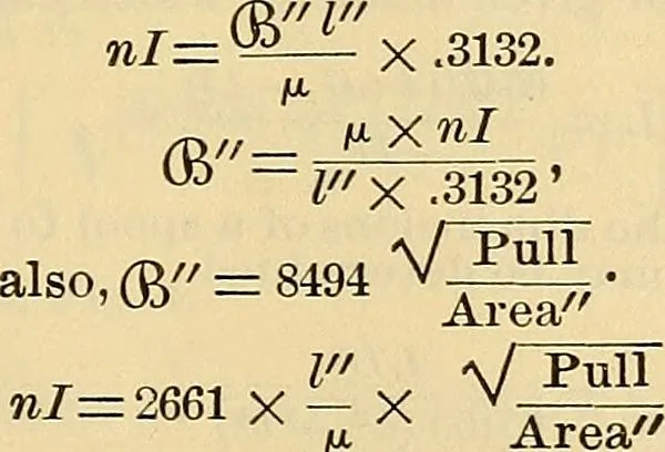 An illustration from Electrical engineer's pocket-book: a hand-book of useful data for electricians and electrical engineers, 1901, leaf 96