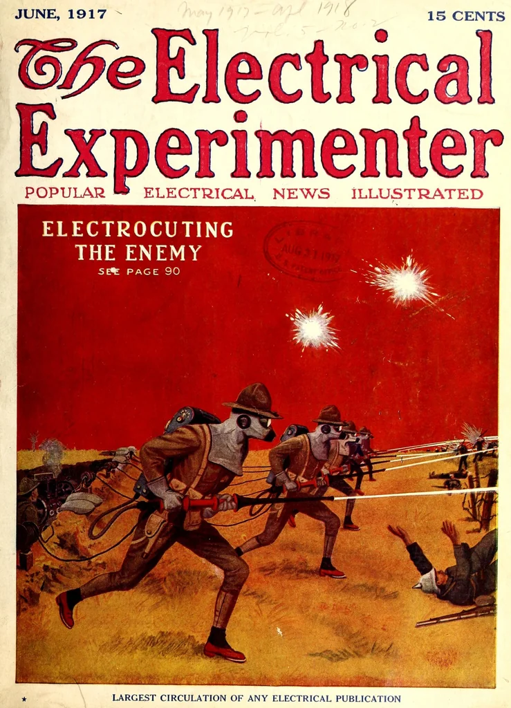 An illustration from The Electrical experimenter, 1913, leaf 93