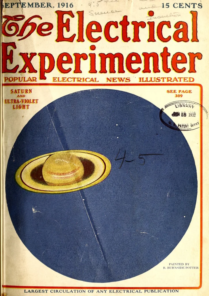 An illustration from The Electrical experimenter, 1913, leaf 87