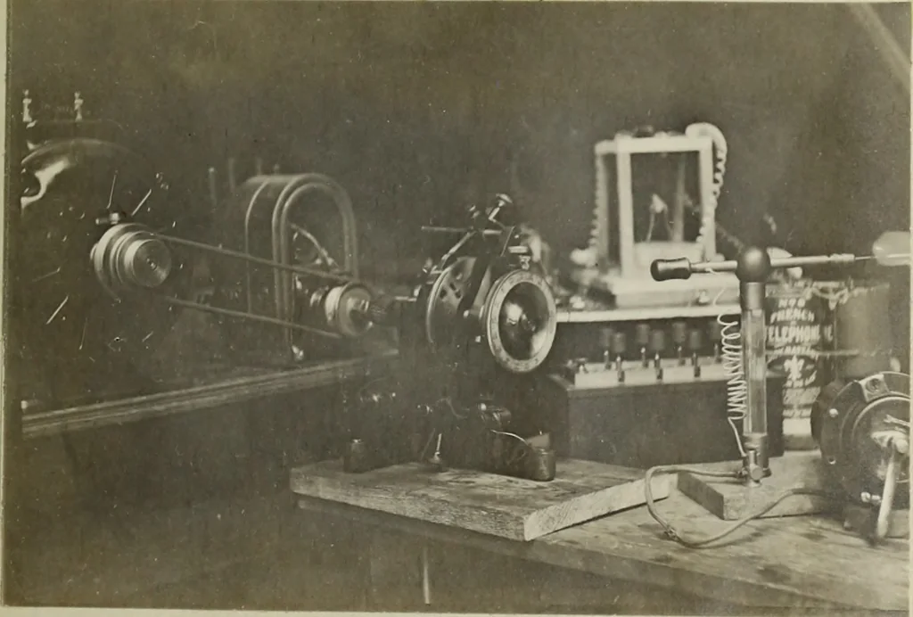 An illustration from Electrical ignition, 1916, leaf 174