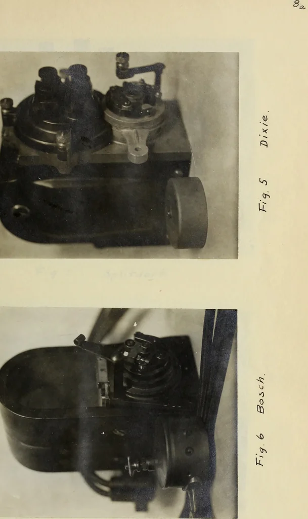 An illustration from Electrical ignition, 1916, leaf 28