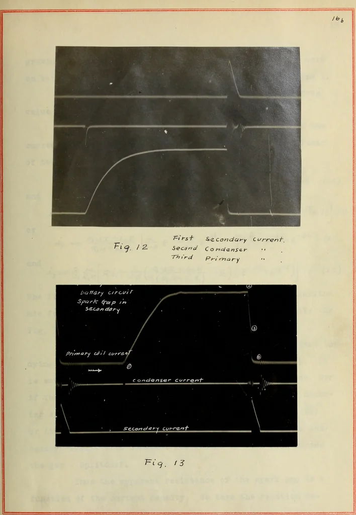 An illustration from Electrical ignition, 1916, leaf 50