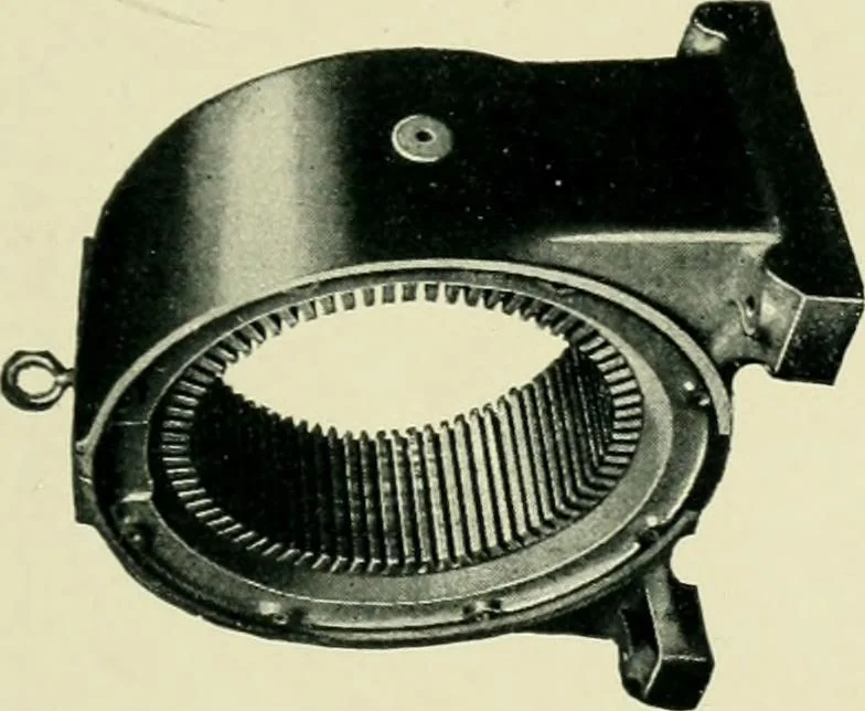 An illustration from Electrical installations of electric light, power, traction and industrial electrical machinery, 1902, leaf 134