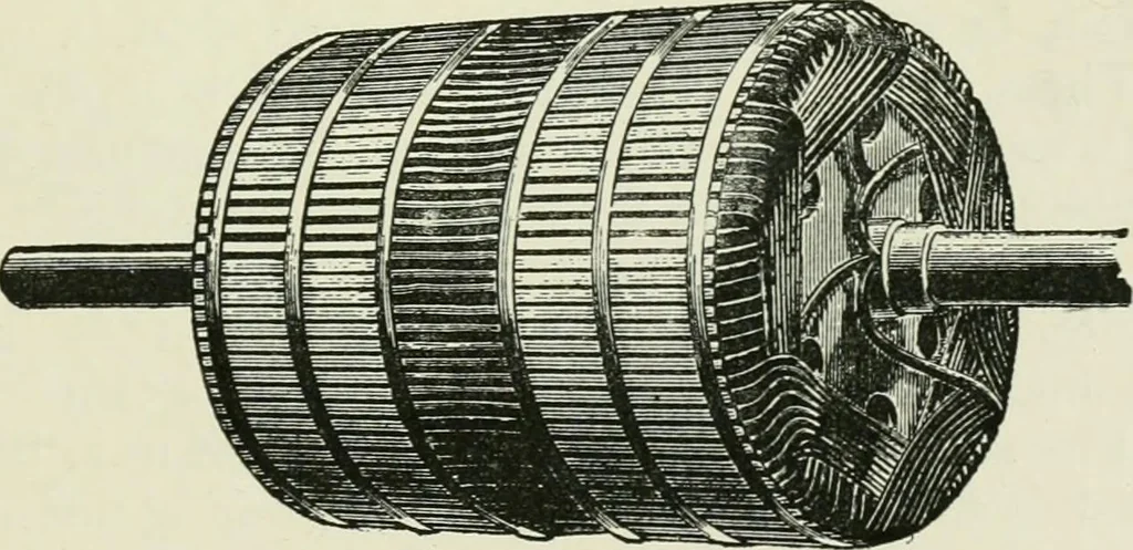 An illustration from Electrical installations of electric light, power, traction and industrial electrical machinery, 1902, leaf 152