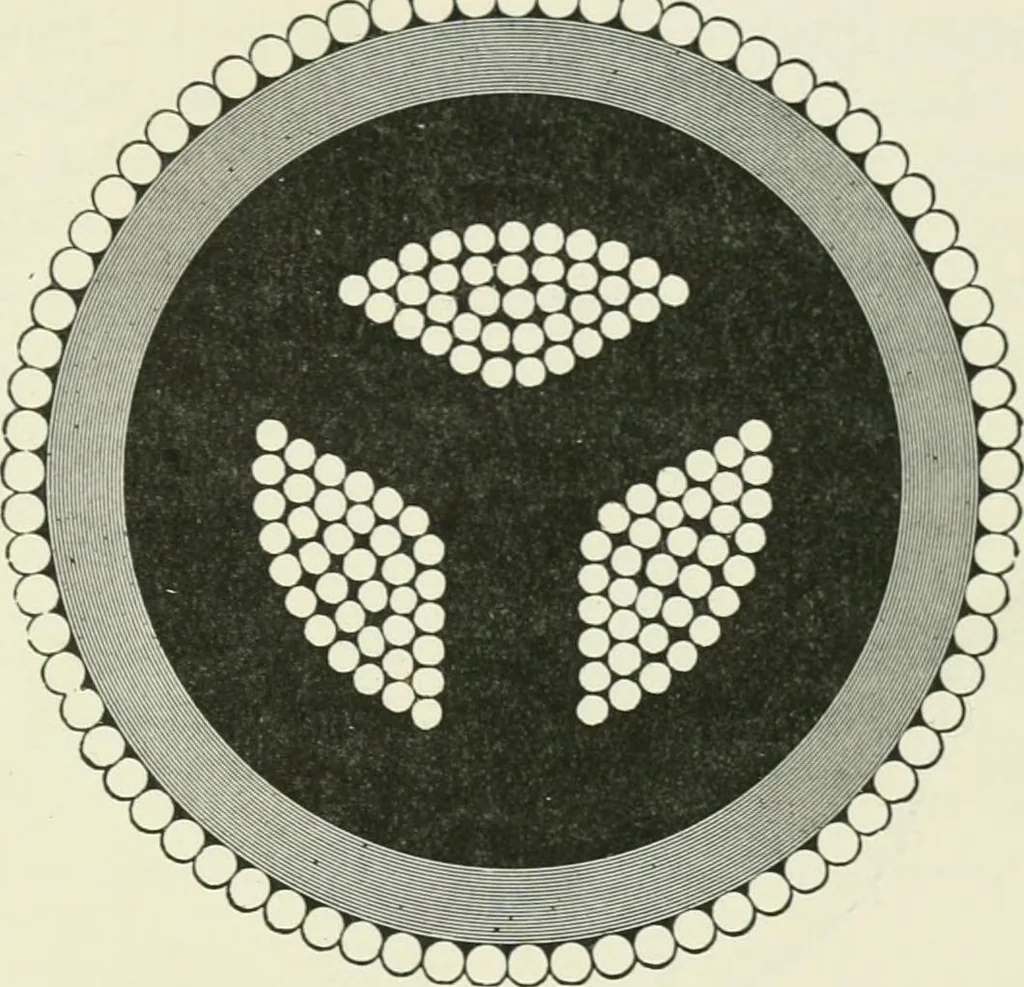 An illustration from Electrical installations of electric light, power, traction and industrial electrical machinery, 1902, leaf 164