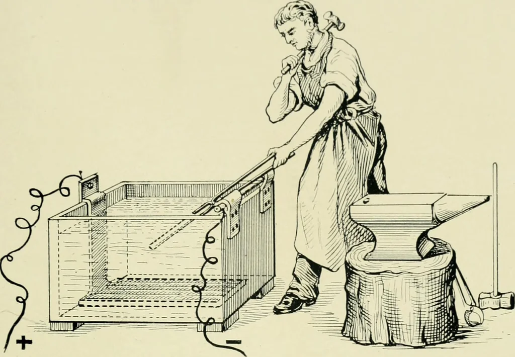 An illustration from Electrical installations of electric light, power, traction and industrial electrical machinery, 1902, leaf 194