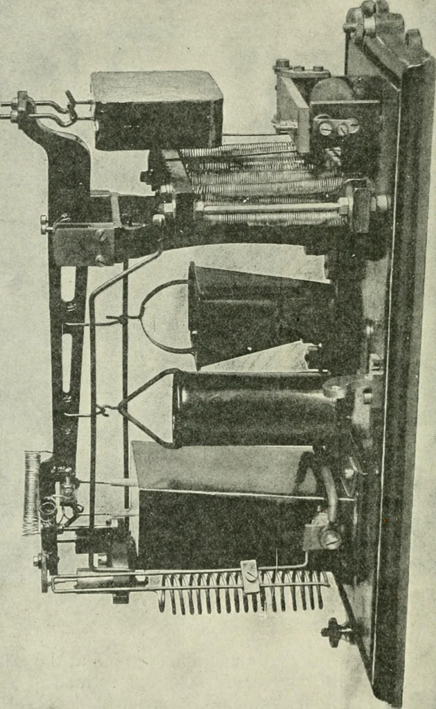 An illustration from Electrical installations of electric light, power, traction and industrial electrical machinery, 1902, leaf 221