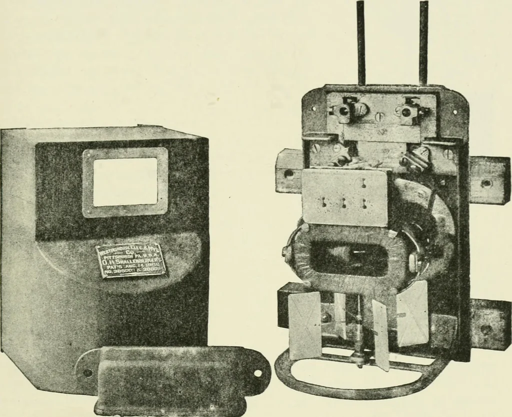 An illustration from Electrical installations of electric light, power, traction and industrial electrical machinery, 1902, leaf 224