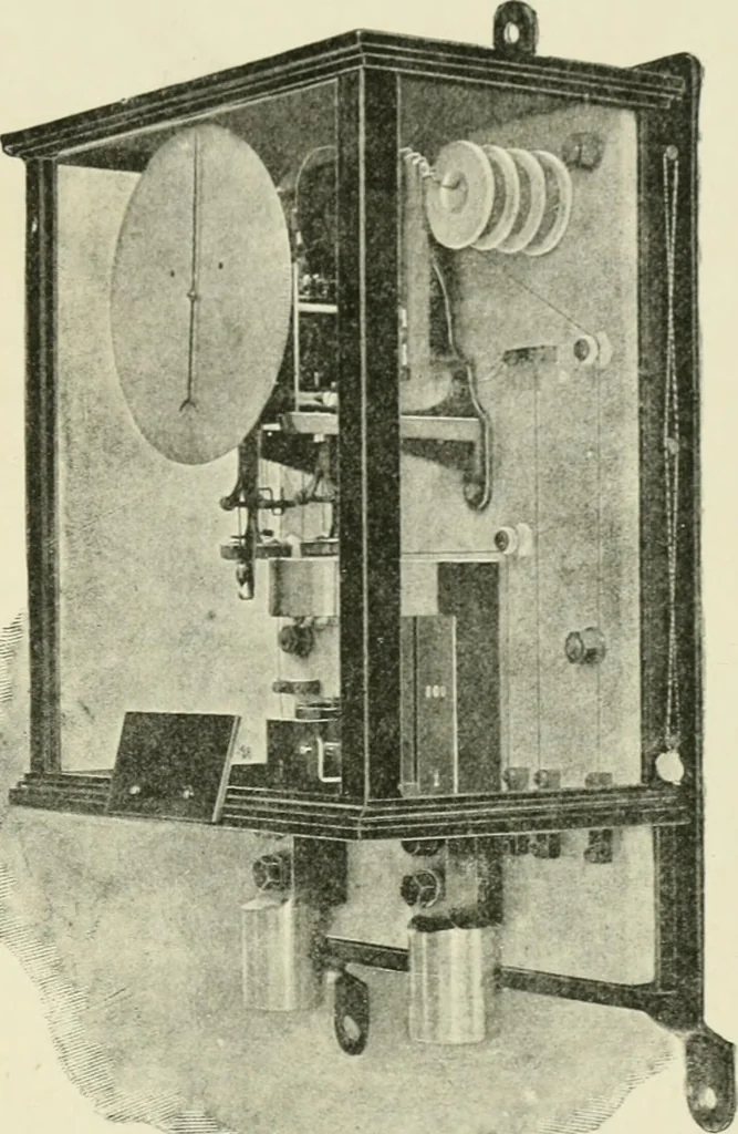 An illustration from Electrical installations of electric light, power, traction and industrial electrical machinery, 1902, leaf 238
