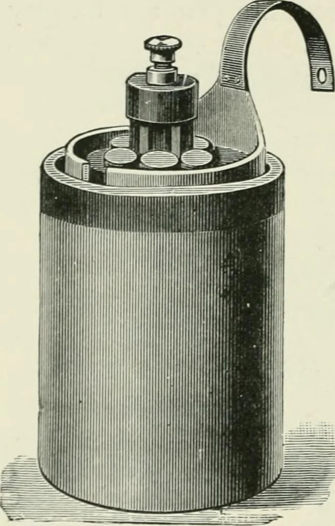 An illustration from Electrical installations of electric light, power, traction and industrial electrical machinery, 1902, leaf 37