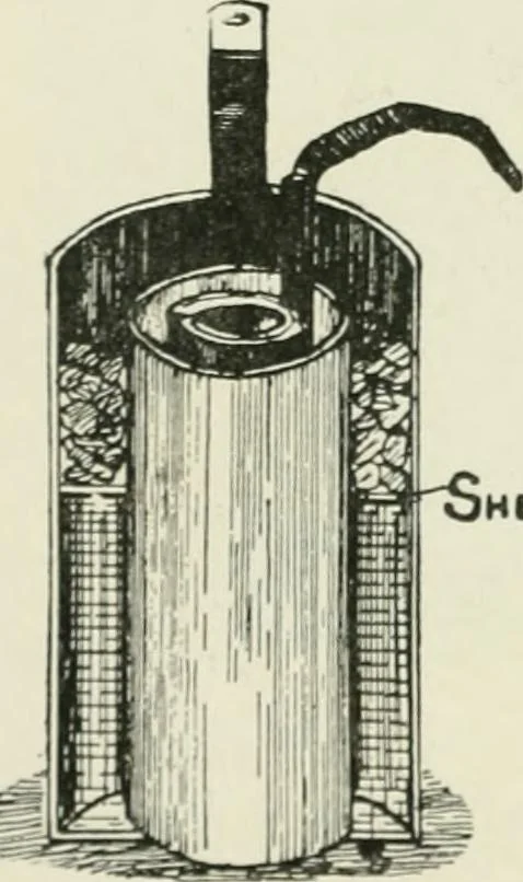 An illustration from Electrical installations of electric light, power, traction and industrial electrical machinery, 1902, leaf 39