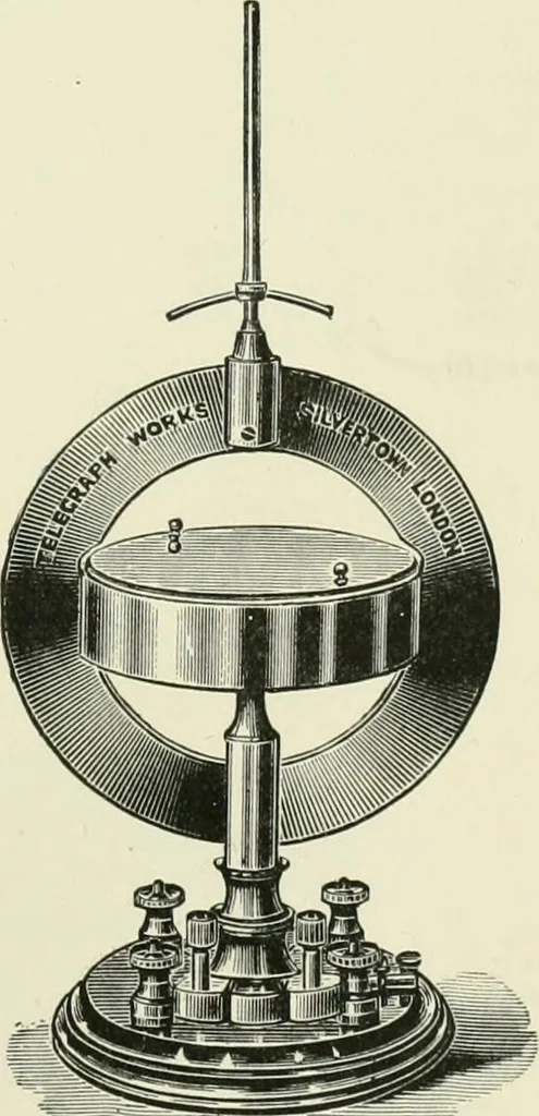 An illustration from Electrical installations of electric light, power, traction and industrial electrical machinery, 1902, leaf 40