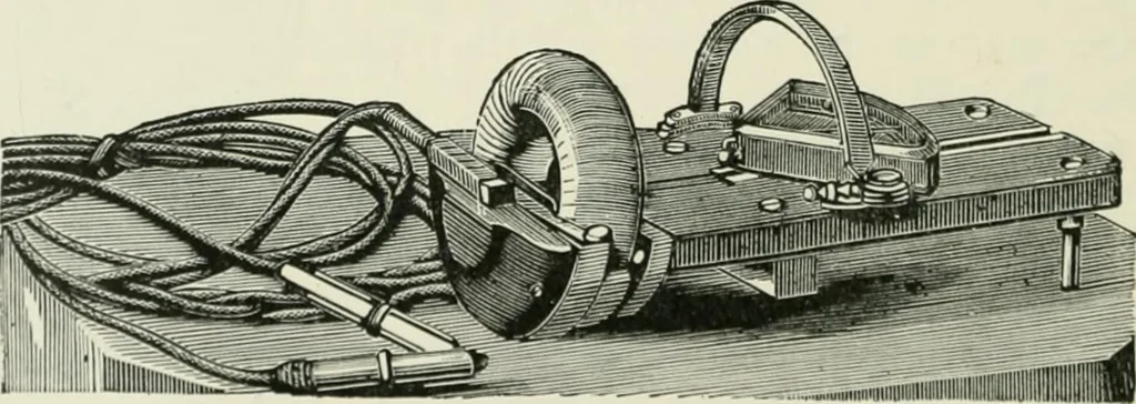 An illustration from Electrical installations of electric light, power, traction and industrial electrical machinery, 1902, leaf 41