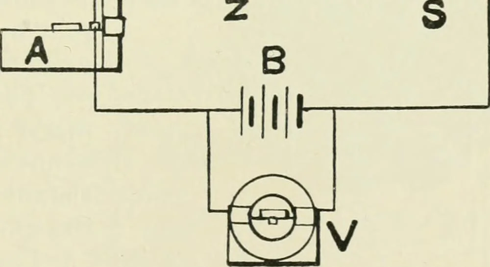 An illustration from Electrical installations of electric light, power, traction and industrial electrical machinery, 1902, leaf 52