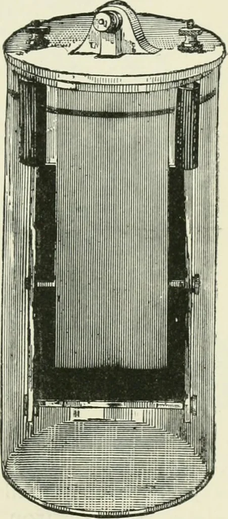 An illustration from Electrical installations of electric light, power, traction and industrial electrical machinery, 1902, leaf 54